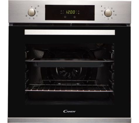 Candy FCPK606X Built In Electric Single Oven Stainless Steel A Energy Rating