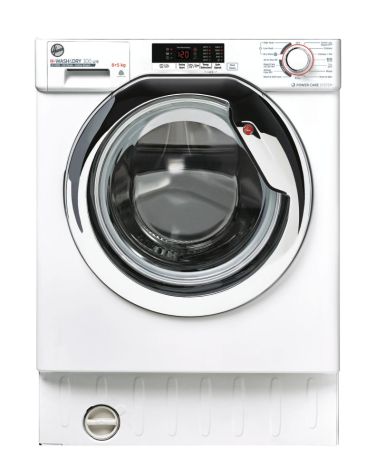 Hoover HBDS485D2ACE Washer Dryer Built-in 8Kg+5Kg 1400rpm 60cm White