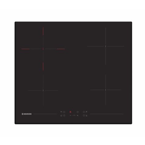 Hoover HH64DB3T Ceramic Hob 4 Cooking Zones Touch Control 60cm Black