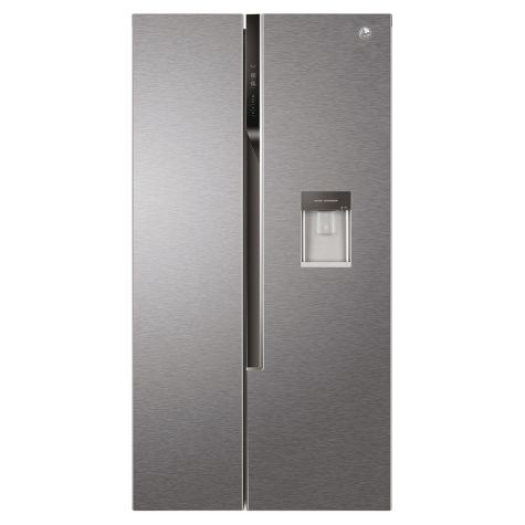 Hoover HHSWD918F1XK Side by side Fridge Freezer No Frost 521 Litre Stainless Steel