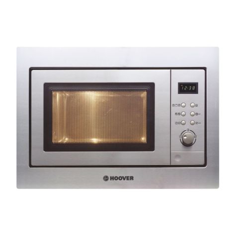 Hoover HMG201X-80 Built-in Microwave Grill 800W 20 Litre Stainless Steel
