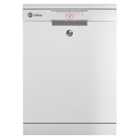 Hoover HSF5E3DFW Dishwasher Full Size Freestanding 15 Place Setting White