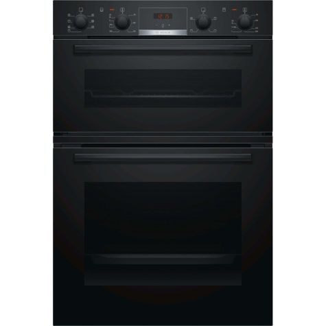 Bosch Serie 4 MBS533BB0B Built In Oven Electric Double Black