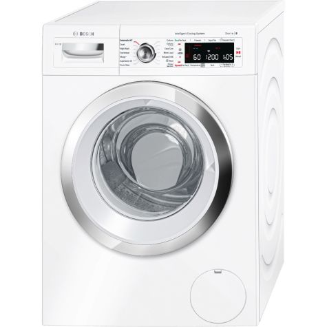 Bosch Serie 8 i-Dos™ WAWH8660GB Wifi Connected 9Kg Washing Machine with 1400 rpm - White - A+++ Rated