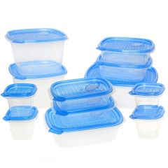 MyChoice Snap-On Lids Fresh Food Storage Container 12 Sets - (2.89L to 278ml | 12 sets)